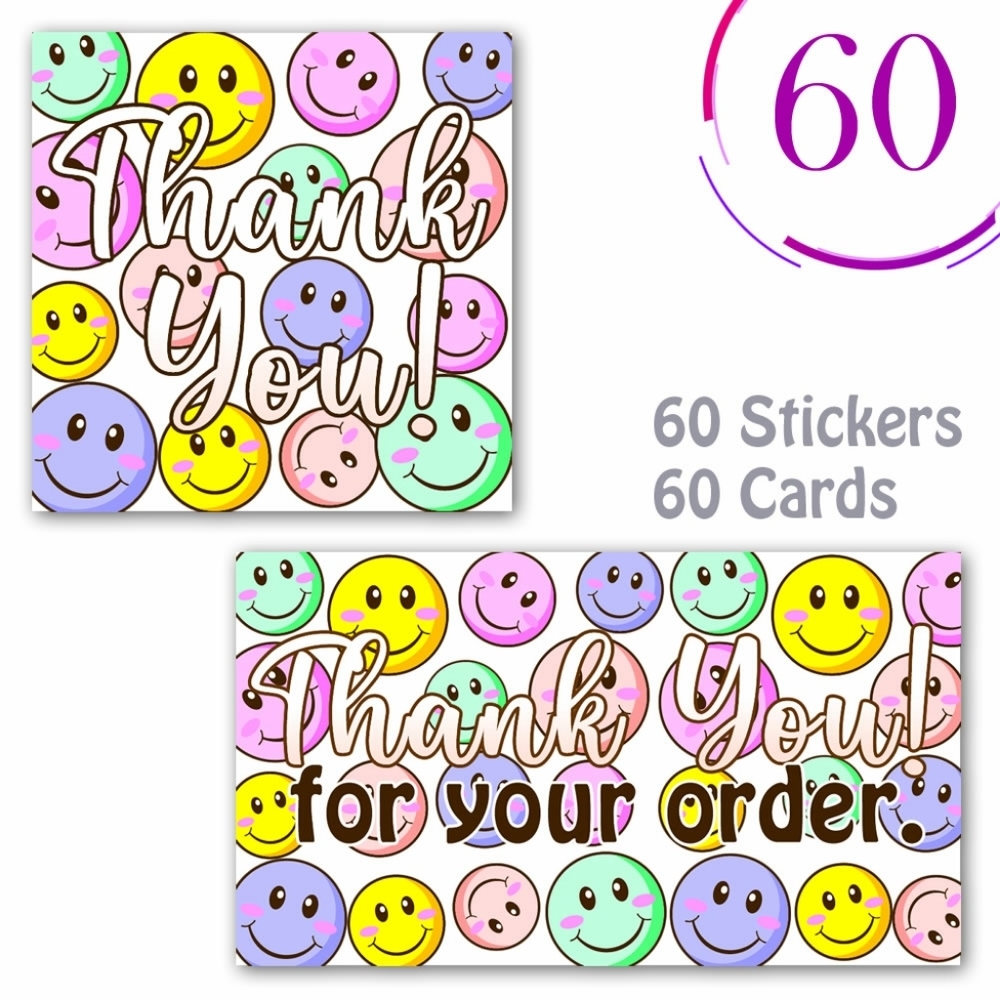 Thank you cards & Stickers